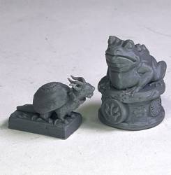 Japanese Garden Statues (Frog/Dragon Turtle)